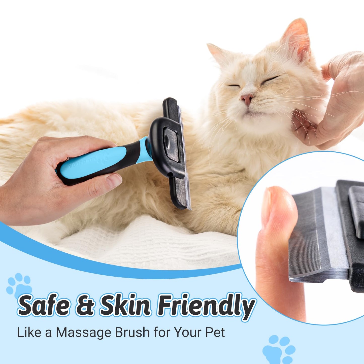 MIU COLOR Long Hair Pet Grooming Brush