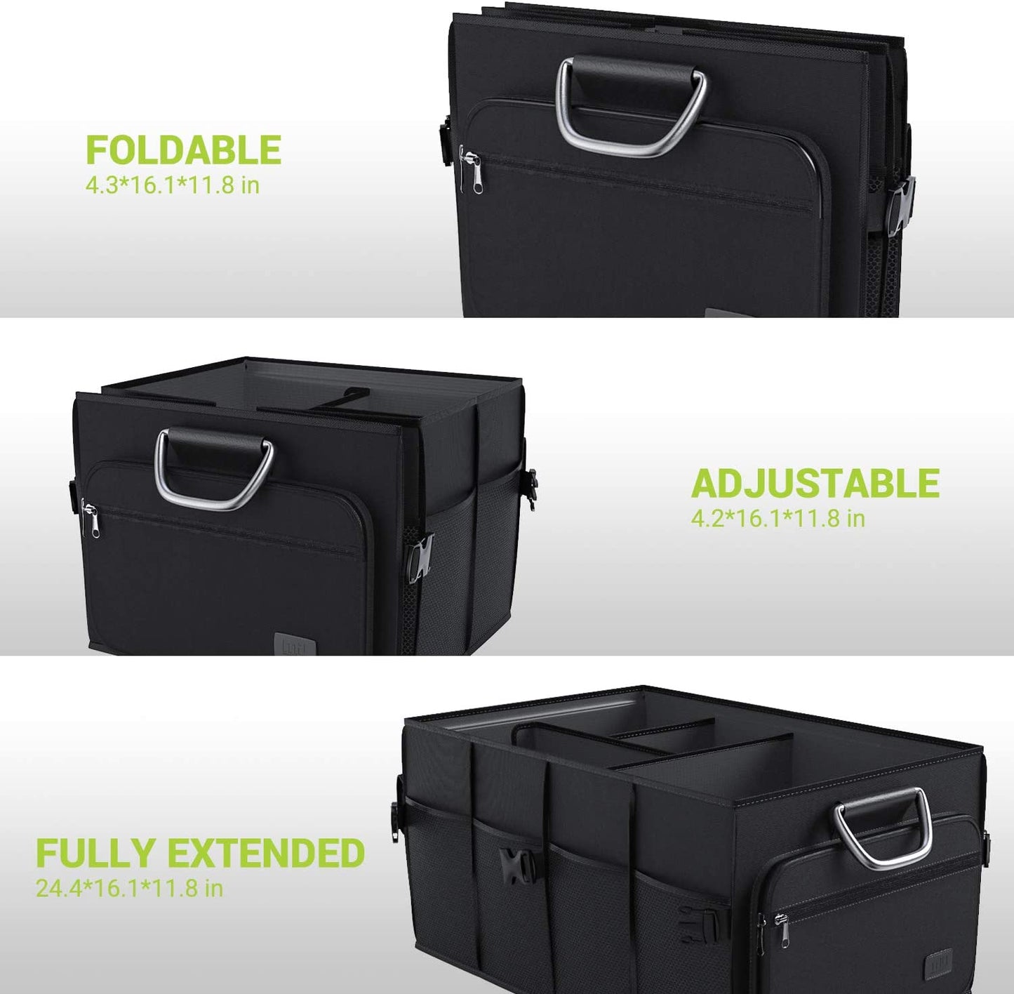 Foldable Car Trunk--Organizer Washable Automotive