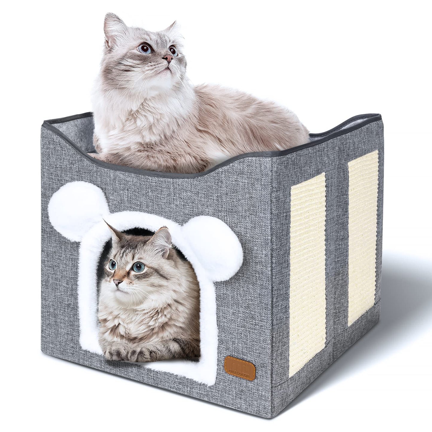 MIU COLOR Cat Bed for Indoor Cats